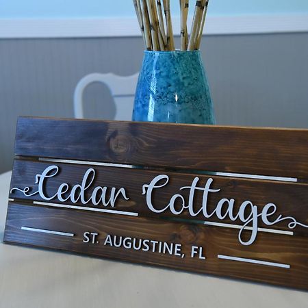 Cedar Cottage - Newly Renovated, Walk Downtown St. Augustine Exterior photo