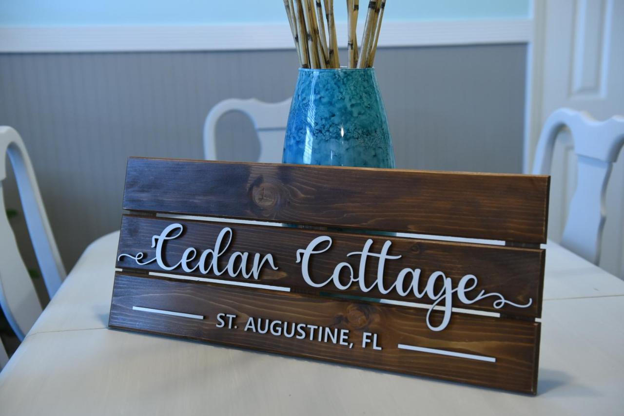 Cedar Cottage - Newly Renovated, Walk Downtown St. Augustine Exterior photo